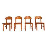 Set of 4 dining chairs by Rainer Daumiller for Hirtshals Sawmill, 1970s