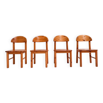 Set of 4 dining chairs by Rainer Daumiller for Hirtshals Sawmill, 1970s