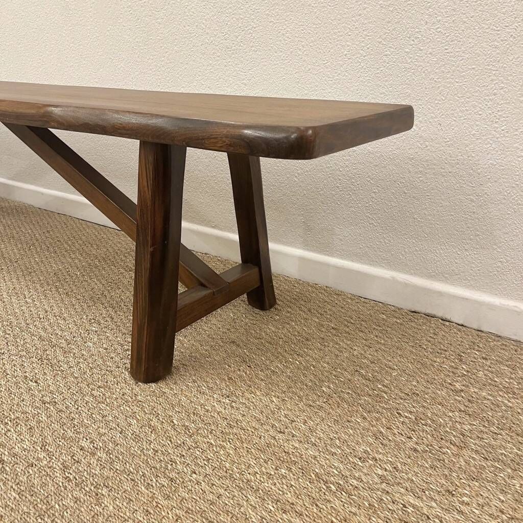 Banc en orme de Olavi Hanninen édité par Nupponen en Finland 1960s