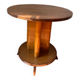 Side table marquetry table