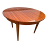 Table ronde extensible scandinave en teck