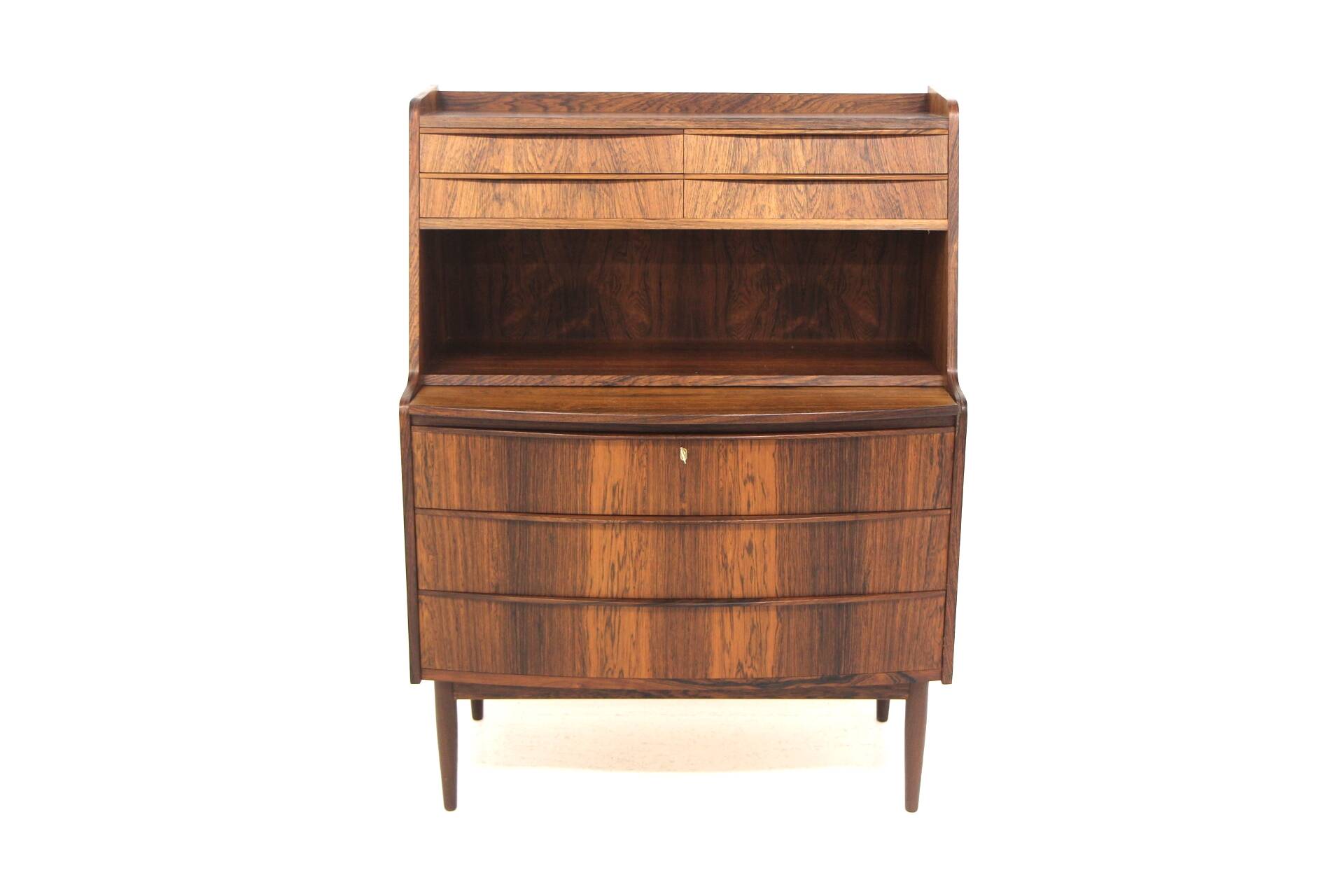Scandinavian secretary in rosewood, Sweden, 1960