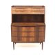 Secrétaire scandinave en palissandre, Suède, 1960