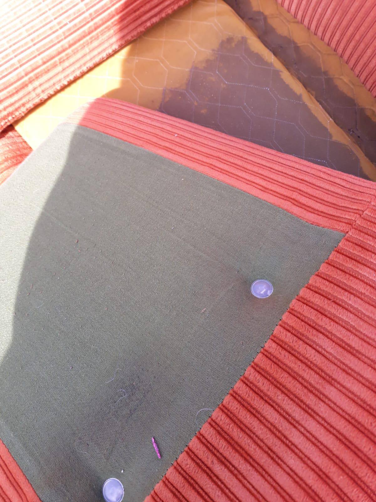 Steiner corduroy sofa