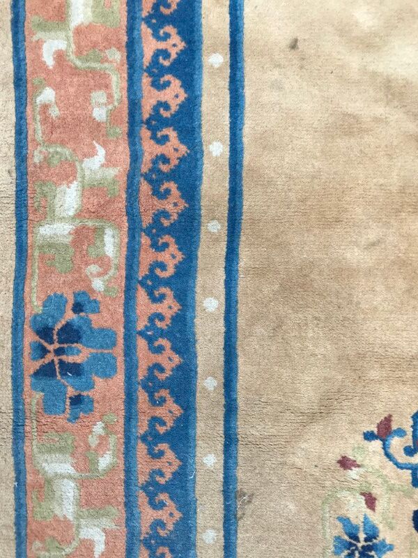 Carpet old chinese beijing  142 x 206 cm