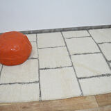 Handmade moroccan berber carpet 255 x 152 cm