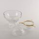 Coupe à caviar vintage Lalique en cristal, France, XXe siècle