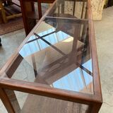 Mahogany corner display counter