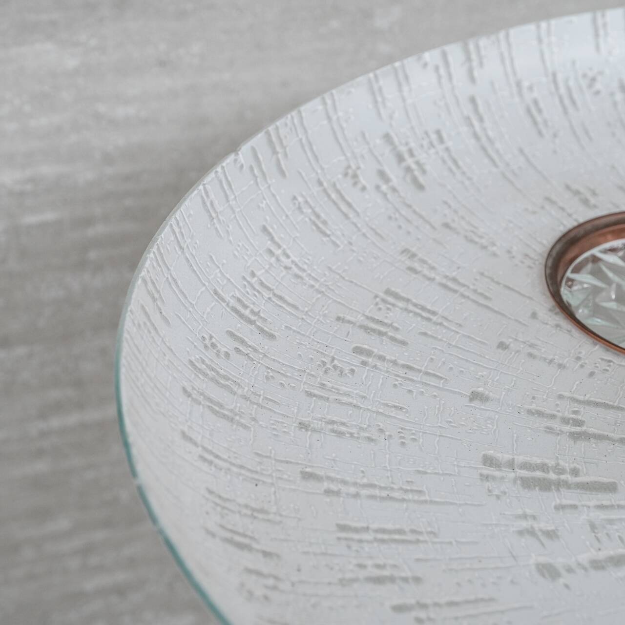 Unusual Saucer Style Mid-Century Pendant Light (2 available)