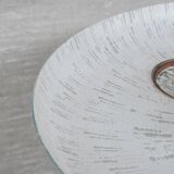 Unusual Saucer Style Mid-Century Pendant Light (2 available)