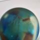 Ovoid vase in multicoloured blown glass signed Mdina - Circa 1960