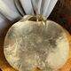 Grande coupe en laiton, en forme de pomme 