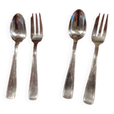 Duo de couverts à dessert
