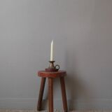 Bougeoir en céramique grès vintage poterie handmade décoration esprit campagne scandinave