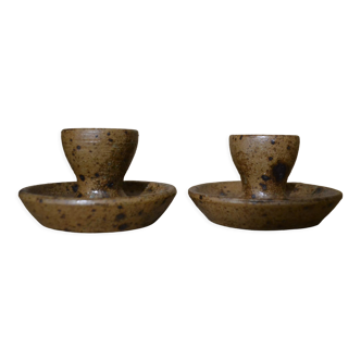 Set of 2 stoneware shells