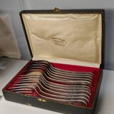 Christofle Marly cutlery set (6 forks + 6 soup spoons)