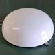 Opaline globe ceiling or wall light, diameter 25 cm - mid-20th century