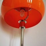 Vintage Orange and chrome lamp