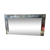 Venetian art deco brasserie mirror - 92x180cm