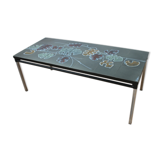 70's vintage ceramic coffee table