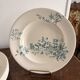 Lot 6 Deep Plates Faience Longwy Model Mignon