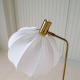 Mid-century modern brass floor lamp Bergboms G-03, Sweden, 1960s