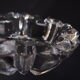 Cendrier en verre cristal