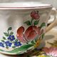 Coffee service, Luneville France. 6 cups 6 under cups