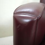 Tabarin Chair leather from Poltrona Frau, Italy, 1989