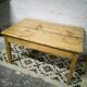 Table basse bois ancien