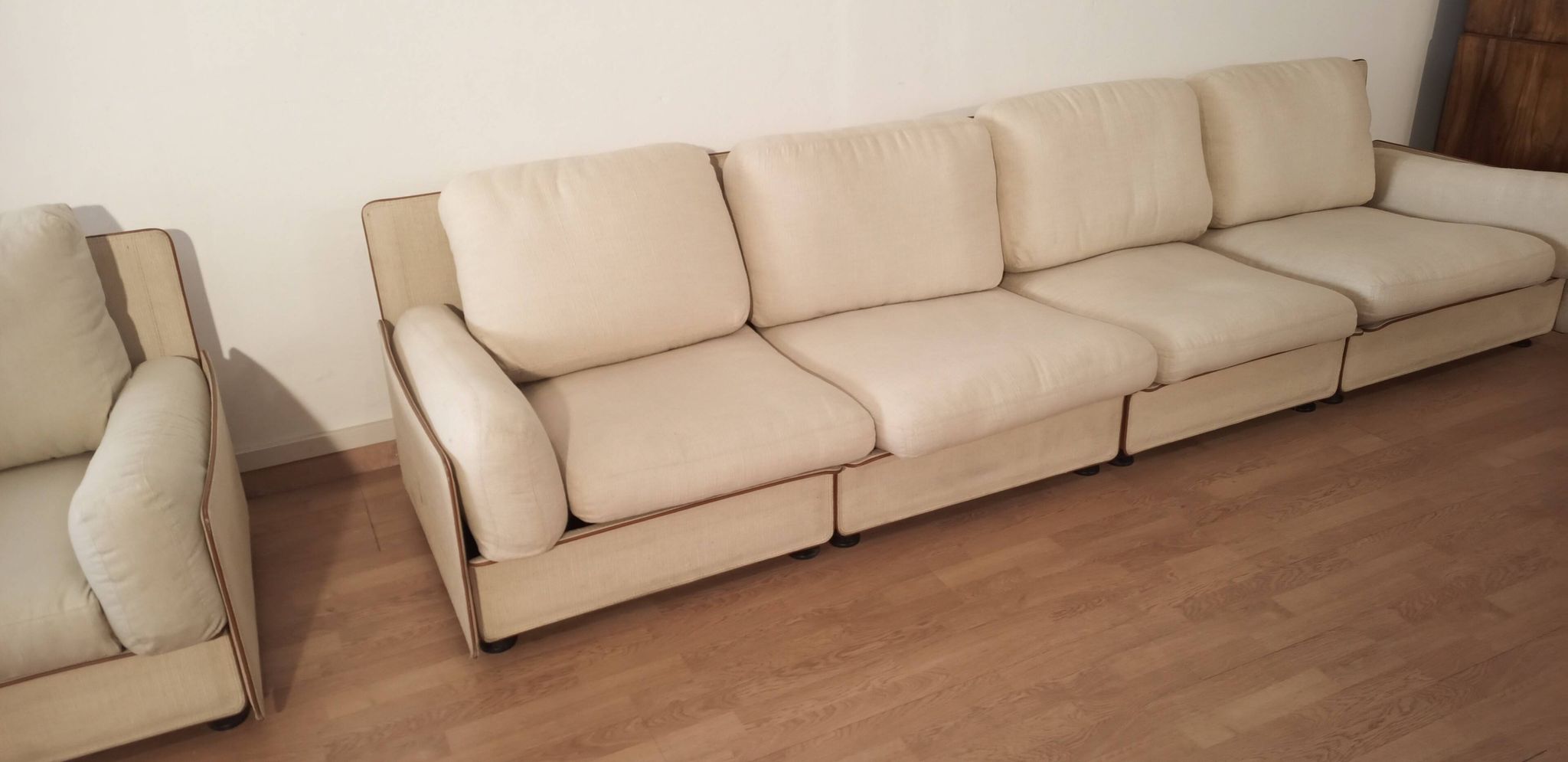 Canapé modulable de Riccardo Arbizzoni pour Zanotta 1978. Modèle Redifiori lot de 5