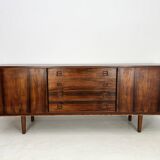Vintage rosewood sideboard by Erik Wortz for IKEA 1960's.