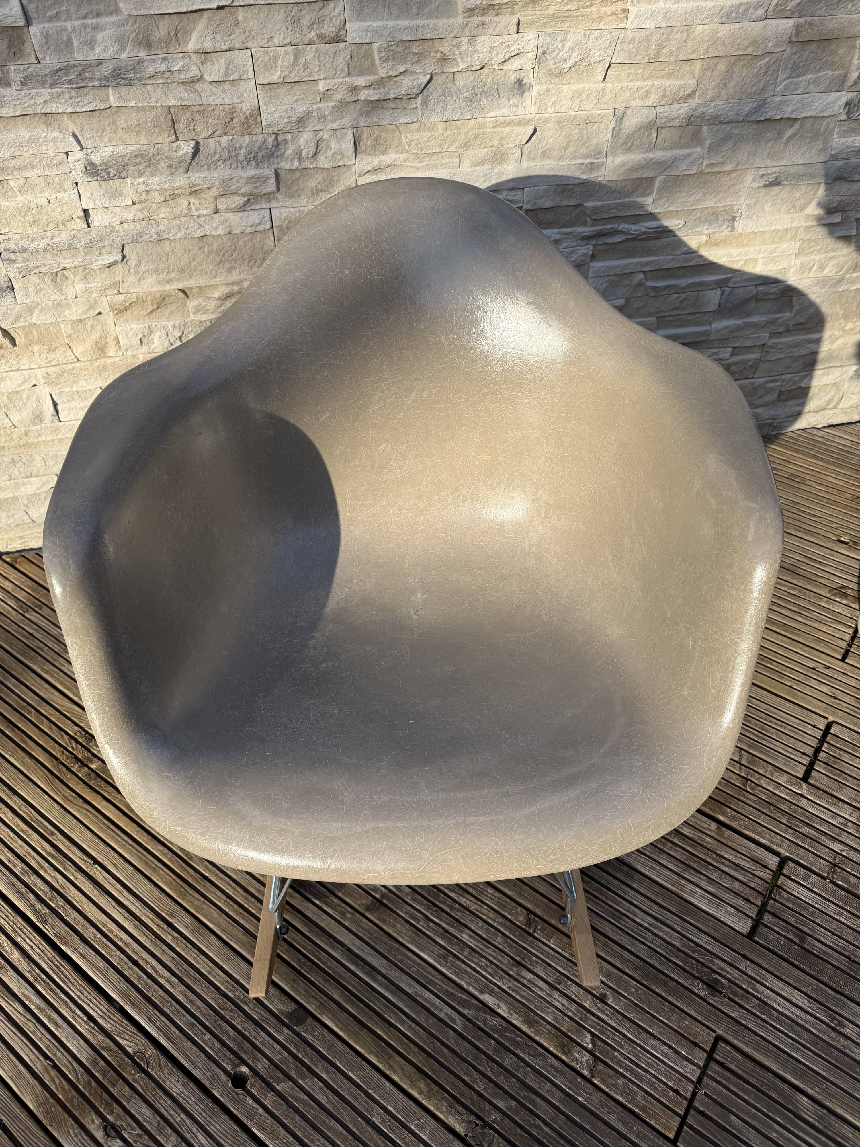 Rar herman miller hide gray charles ray eames 60s design us no vitra