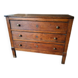 Old oak chest of drawers