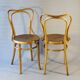 Two Kohn bistro chairs no. 55, circa 1910, not Thonet.