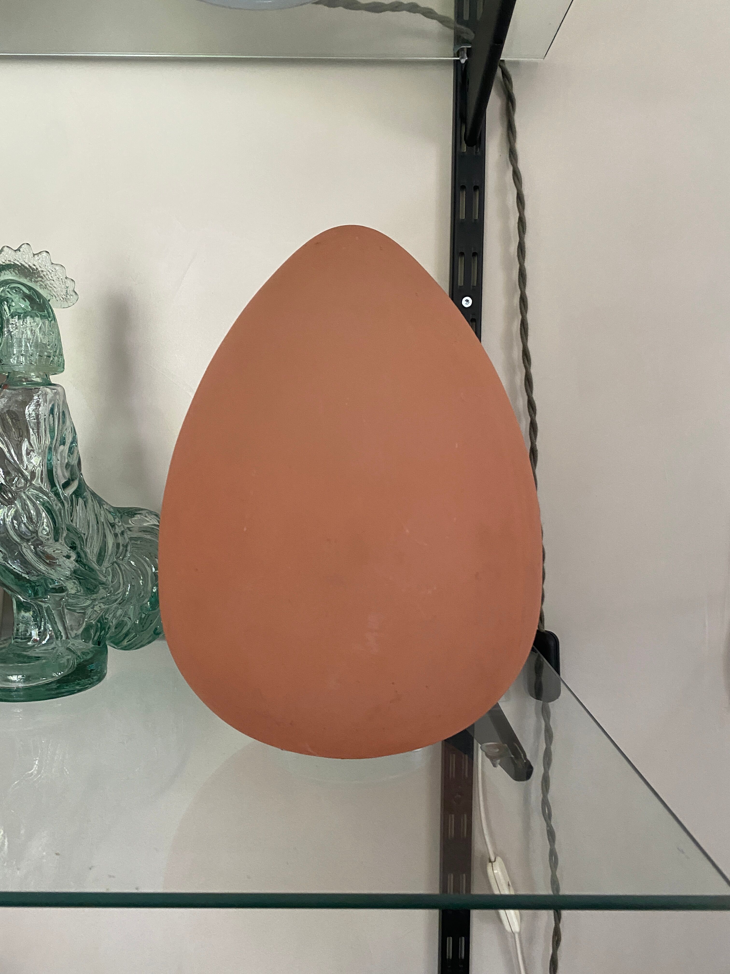 Vintage egg lamp