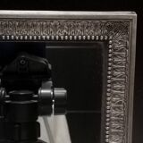 Miroir en bronze argenté