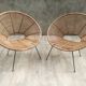 Pair of armchairs in the 1950