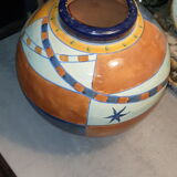 Large oriental ball vase