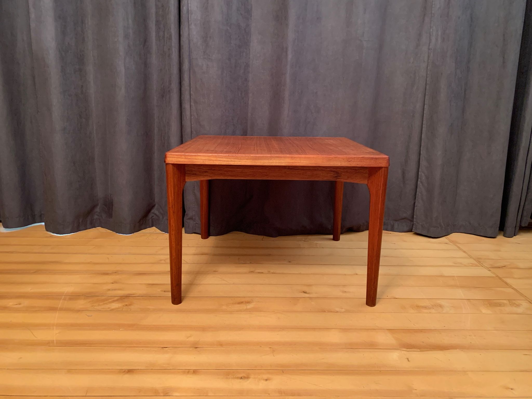 Coffee table by Henning Kjærnulf, Vejle Stole & Møbelfabrik, Denmark, 1960s.