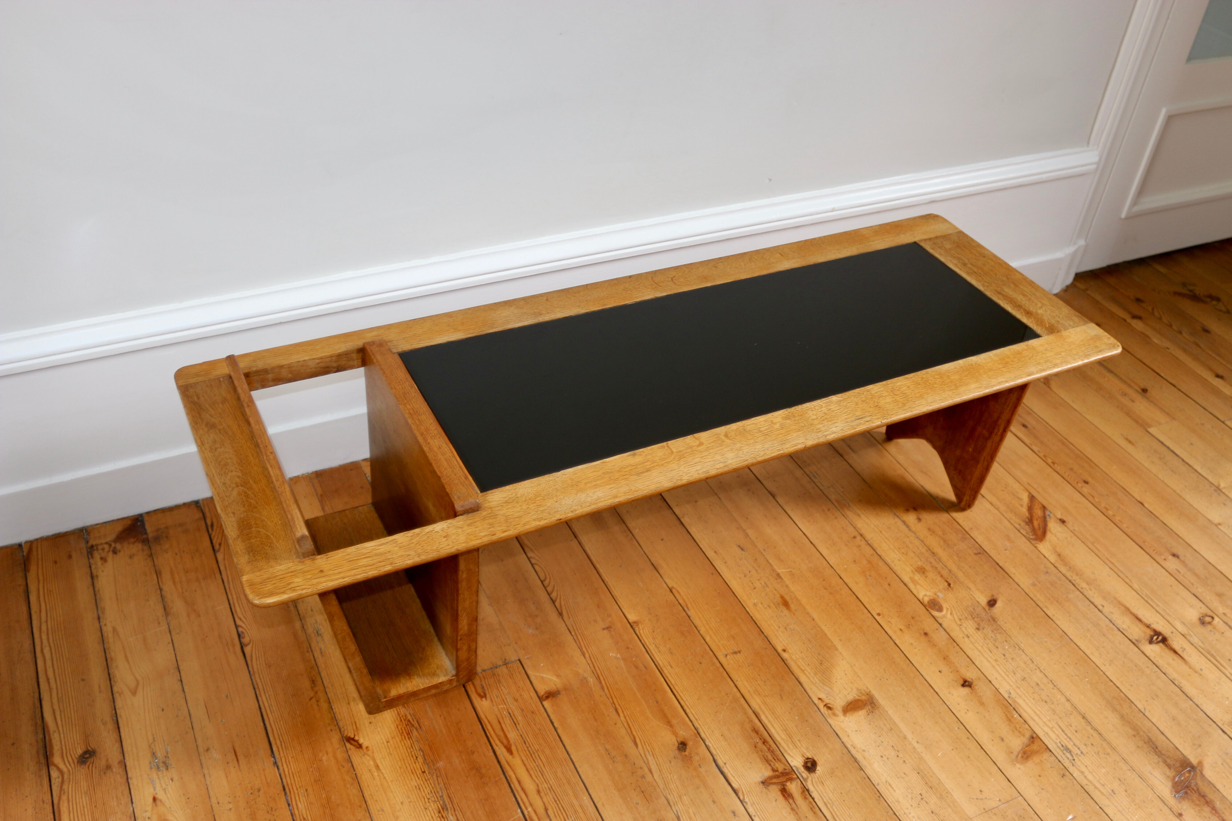 Table basse vintage 1950 Guillerme et Chambron "Votre Maison"