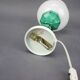 1970s Czechoslovak malachite-style table lamp