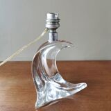 Vintage crystal lamp base