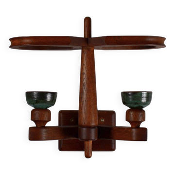 Wall lamp by Guillerme et Chambron for Votre Maison. 1960s (B)