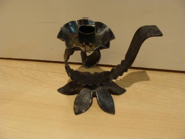 Vintage hand candle holder