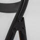 4 Vintage Wood Folding Chairs with Cane Seating