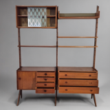 Freestanding storage unit Ergo, Vintage Scandinavian 1960s