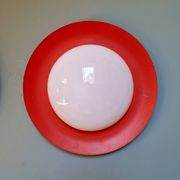 Paire d'appliques murales Space Age orange XXL, 1960