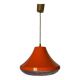 Space Age orange designer chandelier from the 70s