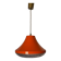 Space Age orange designer chandelier from the 70s